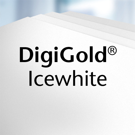 DigiGold Ice White gecoat papier voor flyers en folders Veldhoven