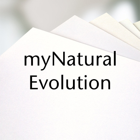 My Natural Evolution 100 procent gerecycled papier met naturel uitstraling