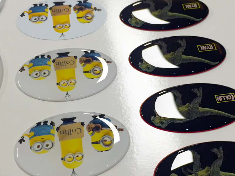 Stickers op maat van Repro In 't Zandt Veldhoven