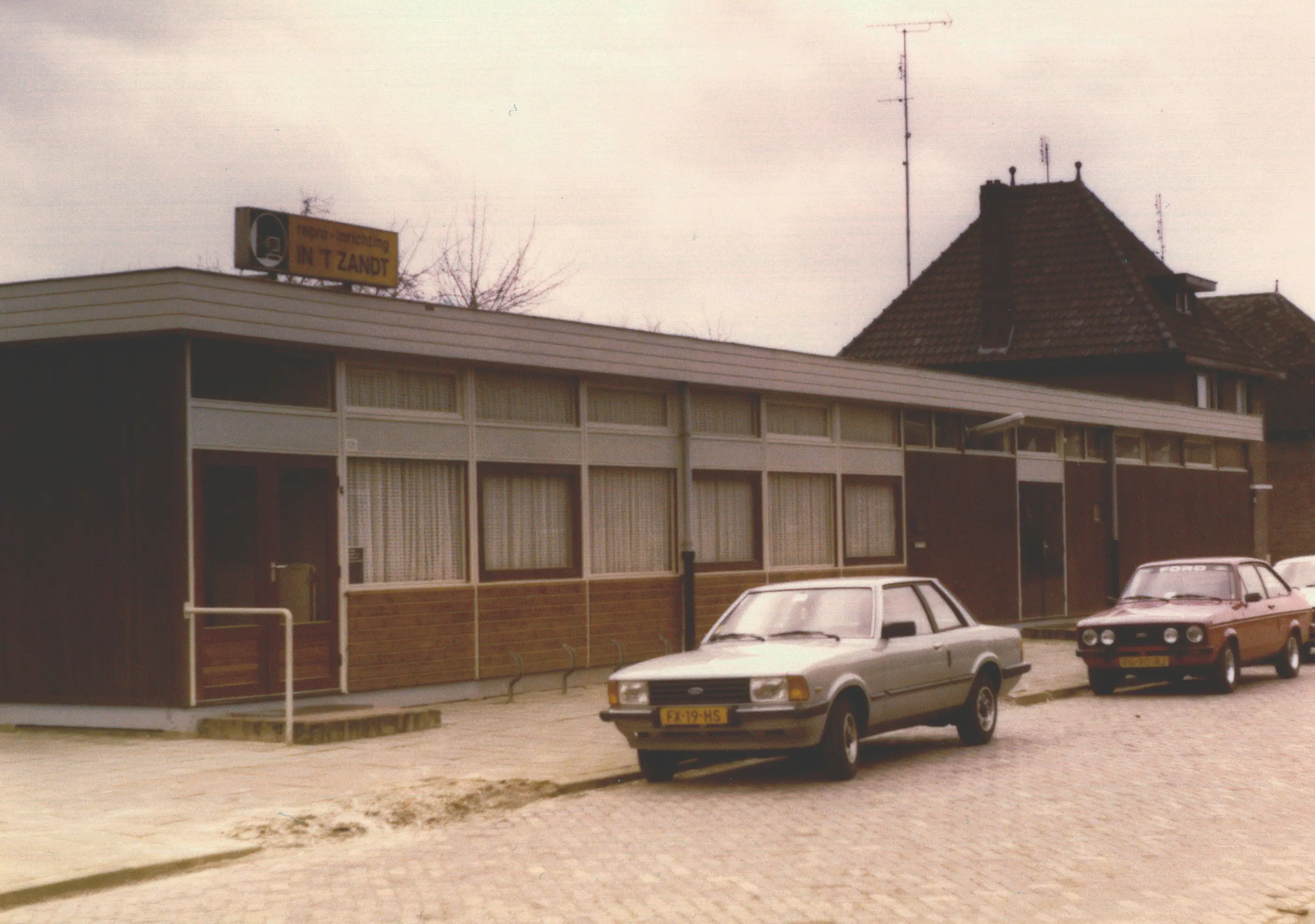 Het pand vroeger