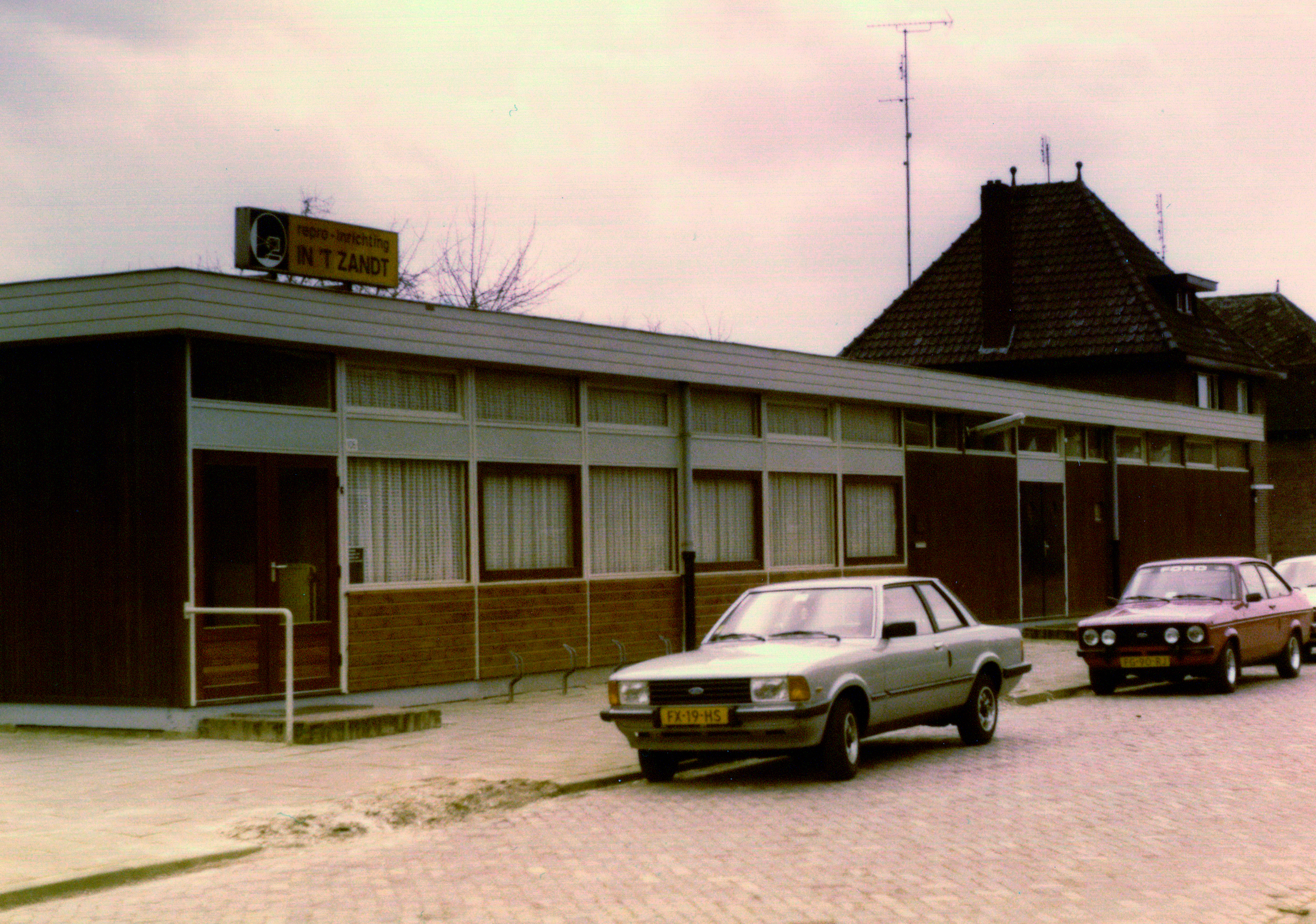 Het pand vroeger